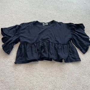 Urban Outfitters Ruffle Shirt size S